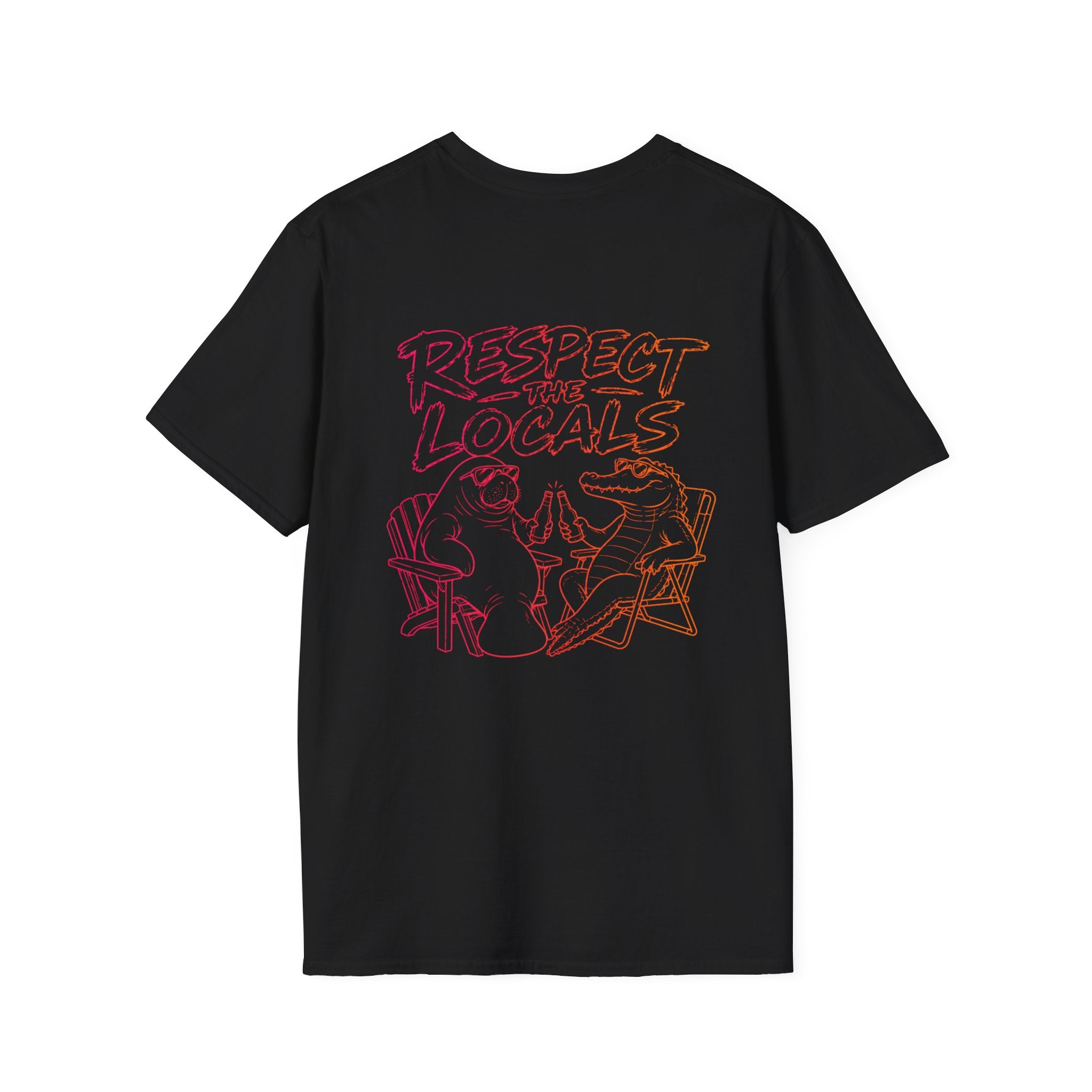 Respect the Locals T-Shirt — Surf & Island Vibe Tee