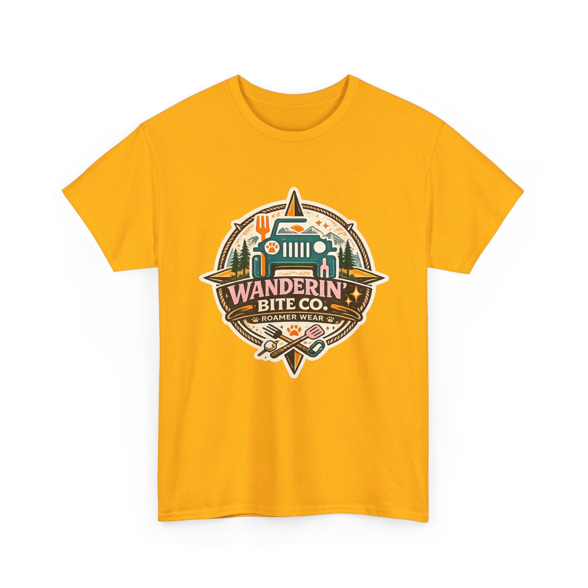 Wanderin' Bite Co. Vintage Food Truck T-Shirt