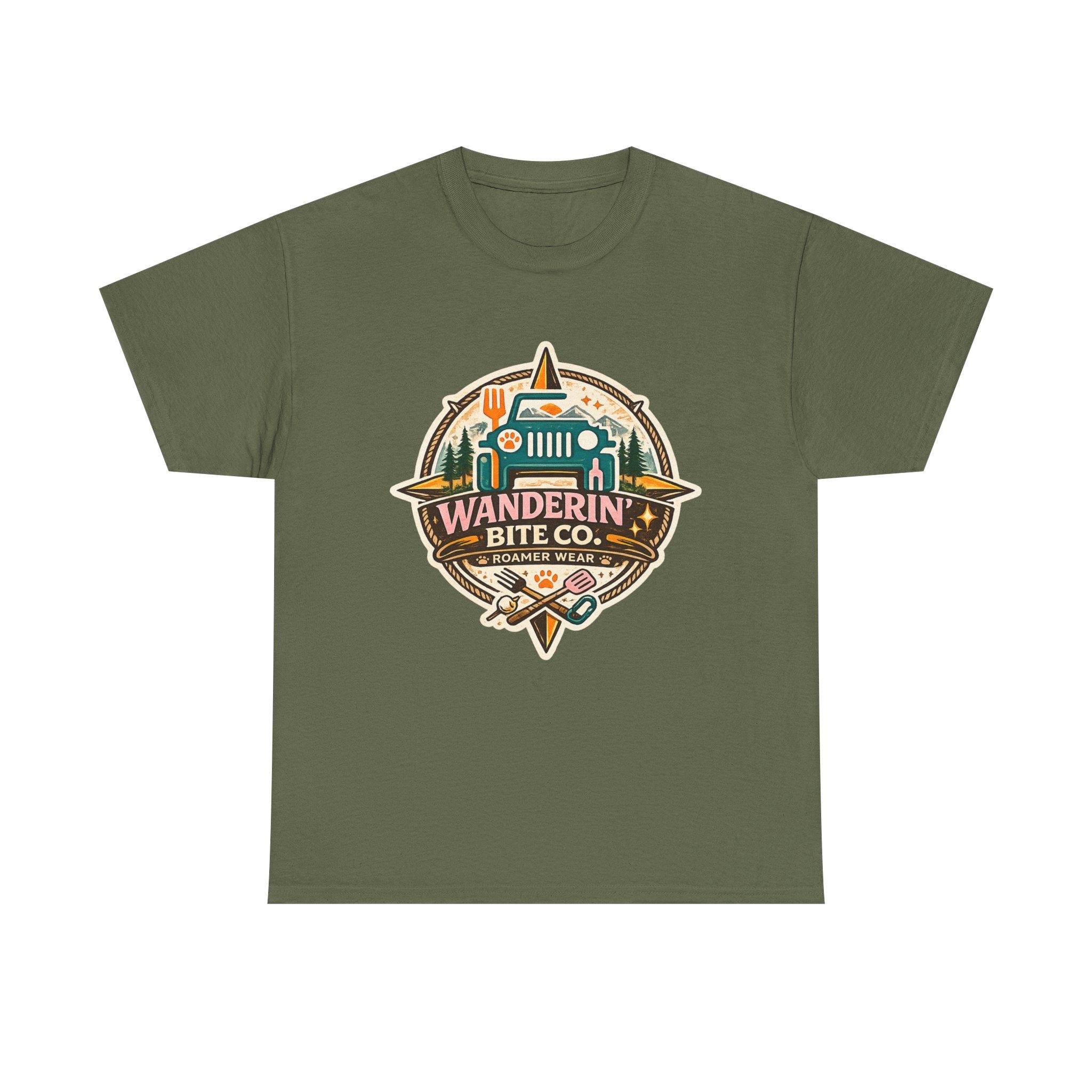 Wanderin' Bite Co. Vintage Food Truck T-Shirt